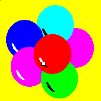 remove black from balloons