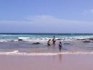 Playing in the water at Surf Beach [10948 bytes]