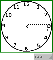 measuring a width