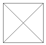 Draw in diagonals