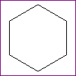 Fill hexagon with white