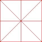 Draw the other diagonal