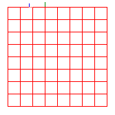 grid with two marks
