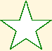 small white star