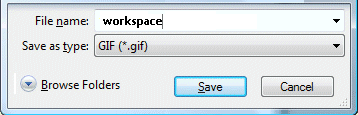 Type a name for the file