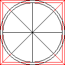 Trace the diagonals