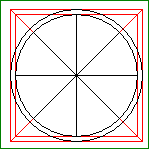 protective green square