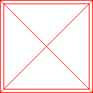 small square on larger square