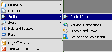 Classic View Start Menu