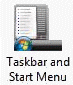 Vista taskbar and start