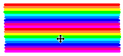 Duplicating block of colours