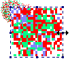 stretching a sprayed area