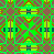 Green patterns with other colours