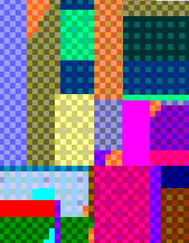 dithered colors in excess